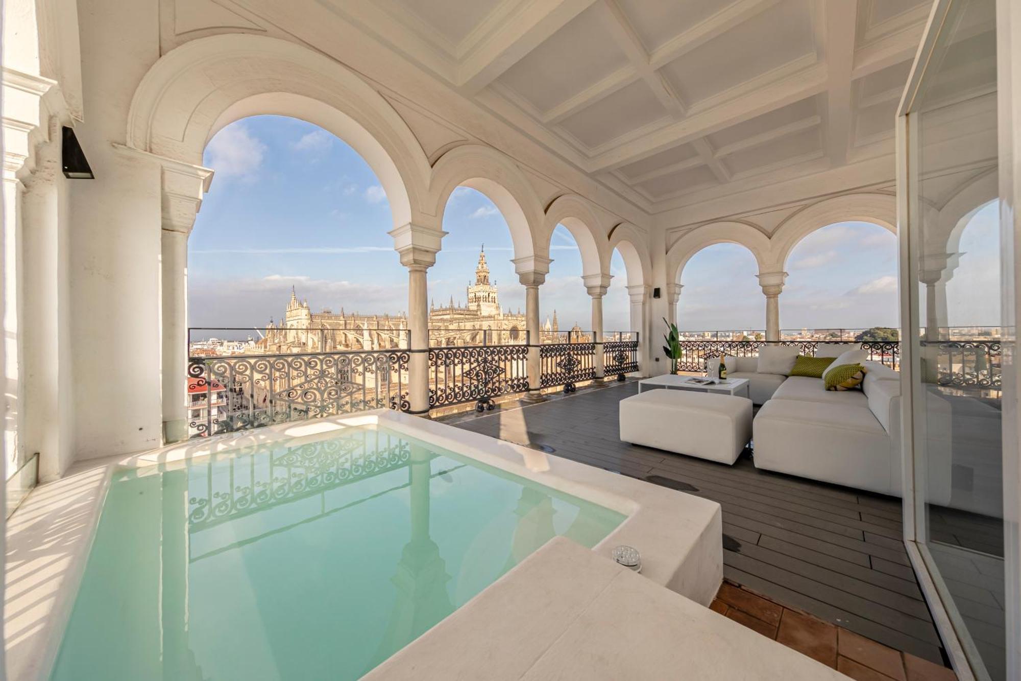 Isg Apartments The Most Exclusive Apartment In Sevillaparking Dış mekan fotoğraf